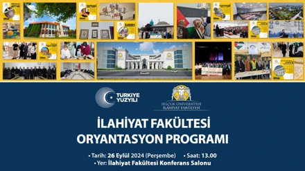 Oryantasyon/Uyum Programı (2024-2025 Eğitim-Öğretim Yılı)